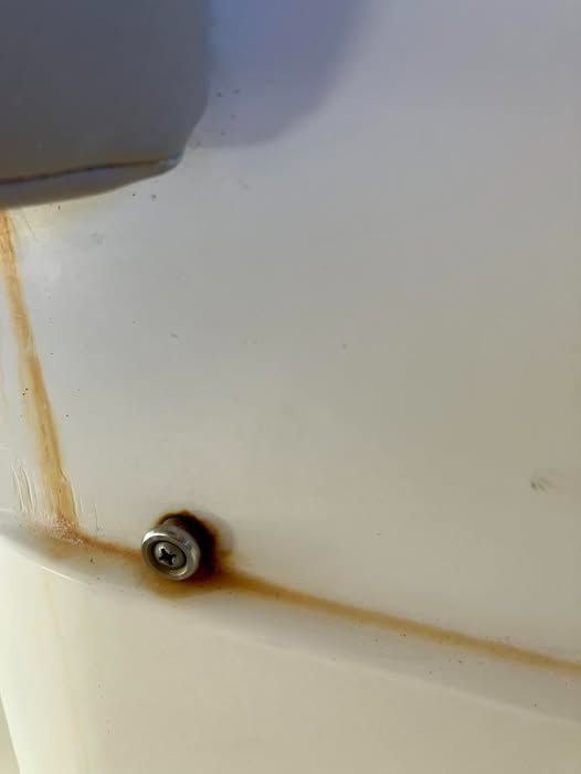mancha de moho en bote