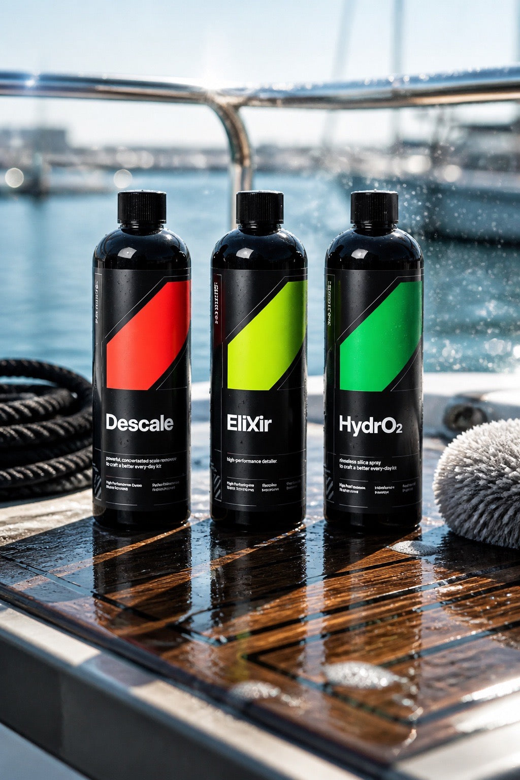 Kit Marino (1-Descale 1-Hydrolite 1-Elixir 500ml)