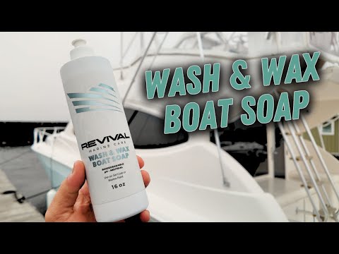 Cómo utilizar Wash & Wax Soap de Revival Marine