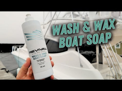 Cómo utilizar Wash & Wax Soap de Revival Marine